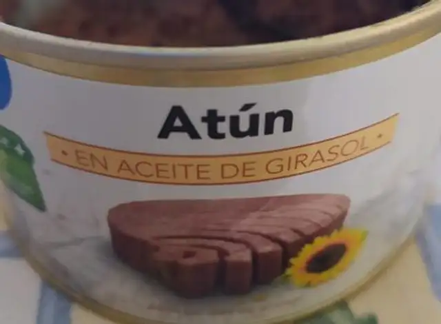 Atun en aceite de guirasol