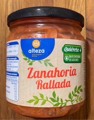 Zanahoria Rallada front packaging