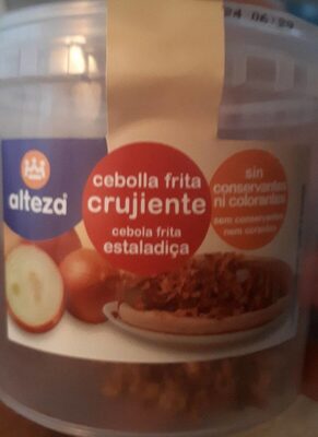 Cebolla crujiente front packaging