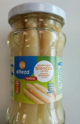 Espárragos blancos cortos