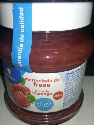 Mermelada de fresa alteza front packaging