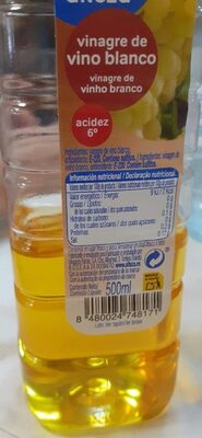 Vinagre de vino blanco