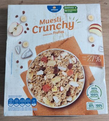 Muesli Crunchy con frutas