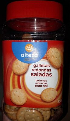 Galletas redondas saladas