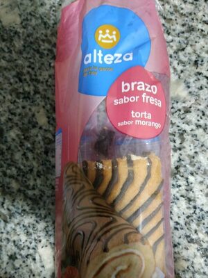 Brazo sabor fresa front packaging