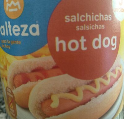 Salchichas Hot Dog front packaging