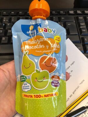 Alteza baby: manzana, melocotón y pera