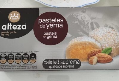Pasteles de yema