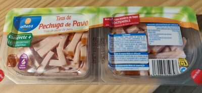 Pechuga de pavo tiras