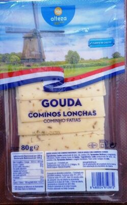 Gouda cominos lonchas front packaging