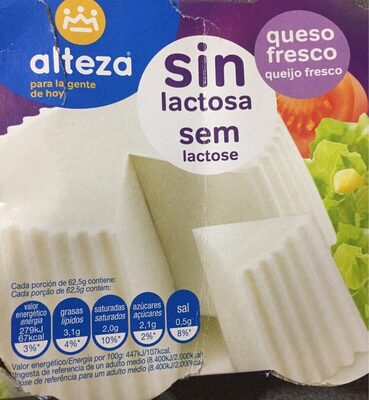 Queso fresco sin lactosa
