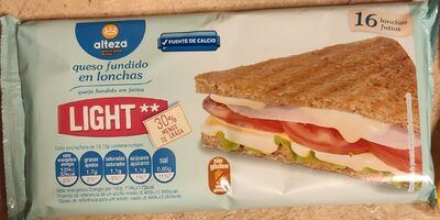 Queso en lonchas light