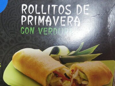 Rollitos de primavera con verduras
