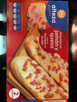 Baguettinas jamón y queso