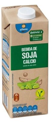 Bebida soja calcio