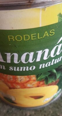 Rodajas piña al natural