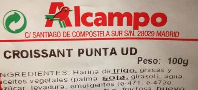 Croissant punta