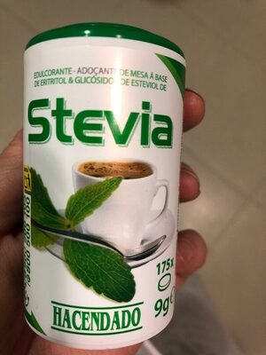 Stevia front packaging