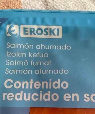 Salmón ahumado bajo en sal