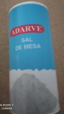 Sal de mesa front packaging