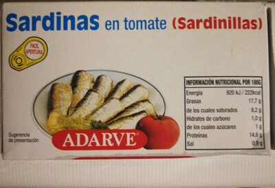 Sardinas front packaging