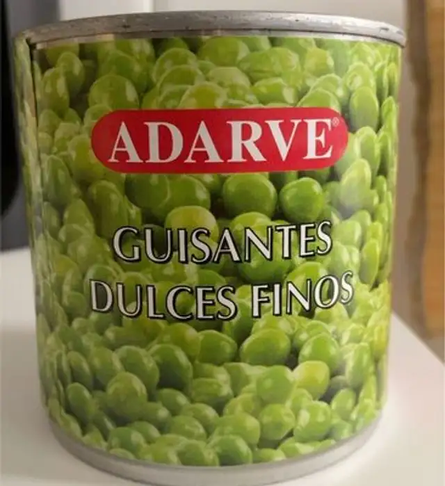 Guisantes dulces finos