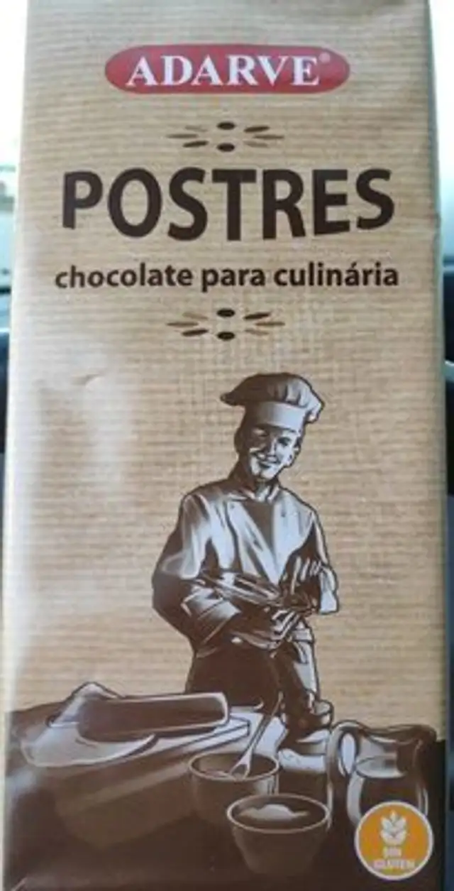 Postres chocolate para culinaria