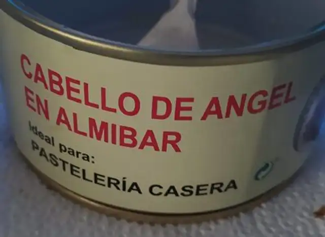 Cabello de Angel en Almíbar