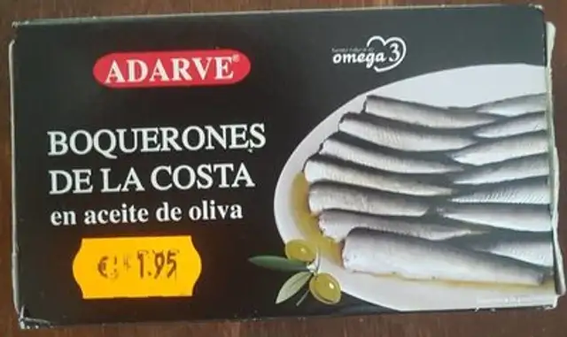 Boquerones de la costa
