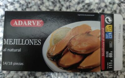 Mejillones al natural