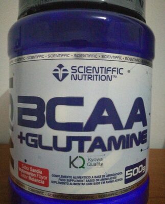 BCAA + GLUTAMINA front packaging