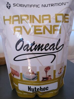 Harina de avena front packaging