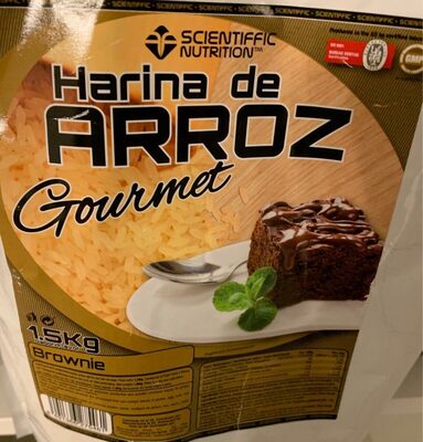 Harina de arroz front packaging