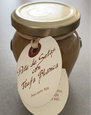 Pate de setas con trufa blanca