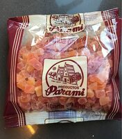 Papaya deshidratada y azucarada