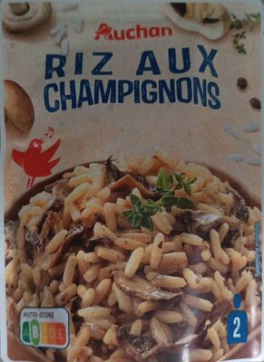 Riz aux champignons