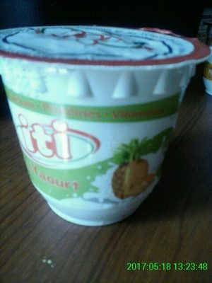 Yaourt ITI Ananas front packaging