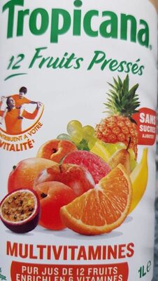 12 Fruits Pressés Multifruits