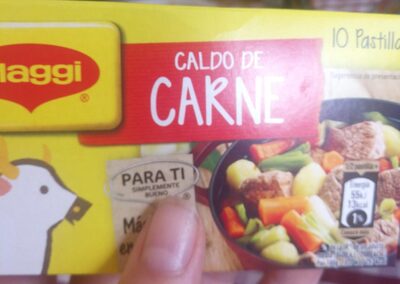 Caldo de carne maggi