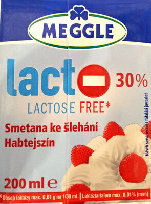 Smetana ke šlehání Lactose free