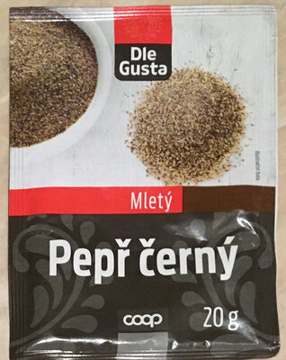 Pepř černý mletý