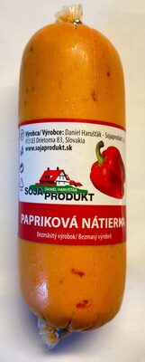 Papriková nátierka front packaging