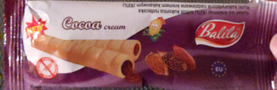 Cocoa Cream (Poofy Corn Choco Sticks) front packaging