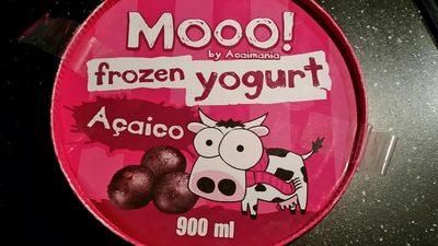 Yaourt Glacé à la Baie d'Acai front packaging