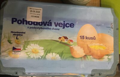Pohodova vejce 15ks