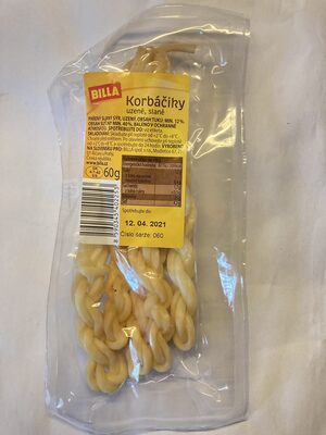 Korbáčiky uzené, slané