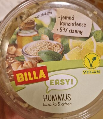 Hummus Basil Lemon