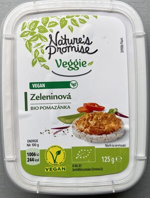 Zeleninová bio pomazánka