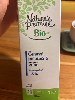 Čerstvé Polotučné Mléko