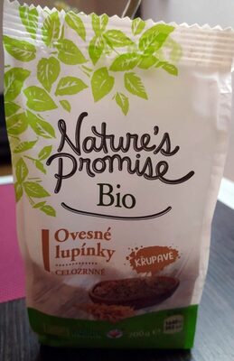 Ovesné lupínky celozrnné křupavé